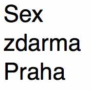 sex zdarma Praha